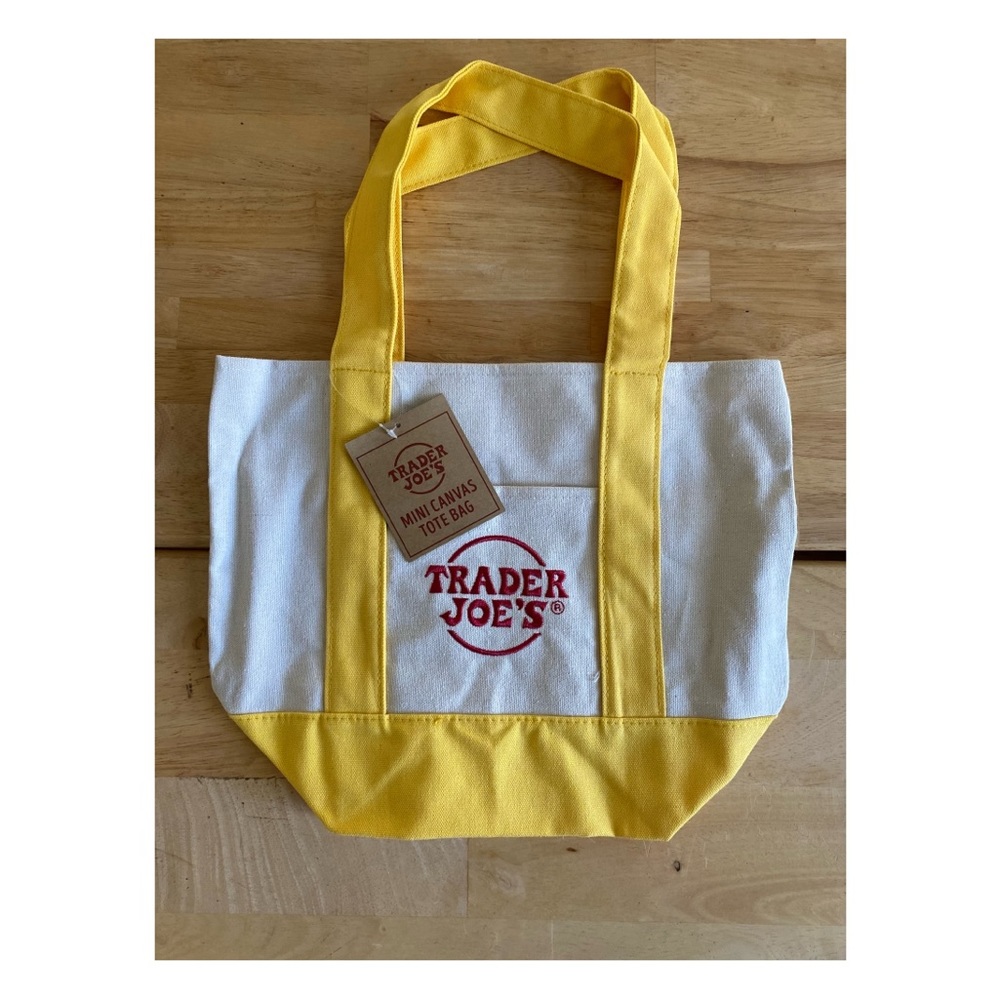 Trader Joe’s mini tote - YELLOW
